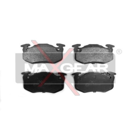 MAXGEAR 19-0473 Brake Pads Set Front for Rapid Super Twingo Clio 305