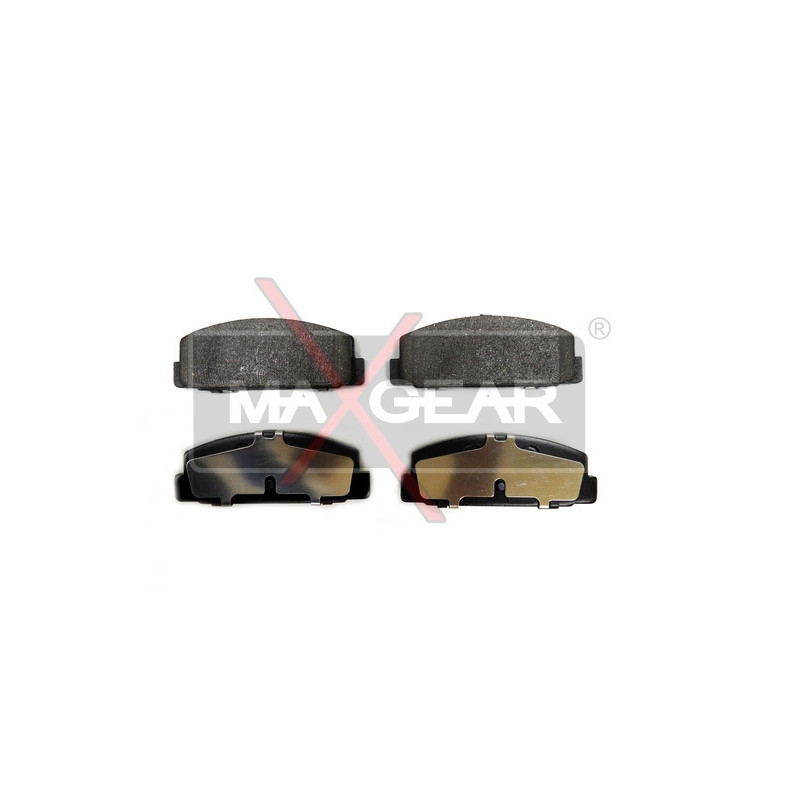 MAXGEAR 19-0477 Brzdové platničky zadné pre 6 626 323 Premacy RX