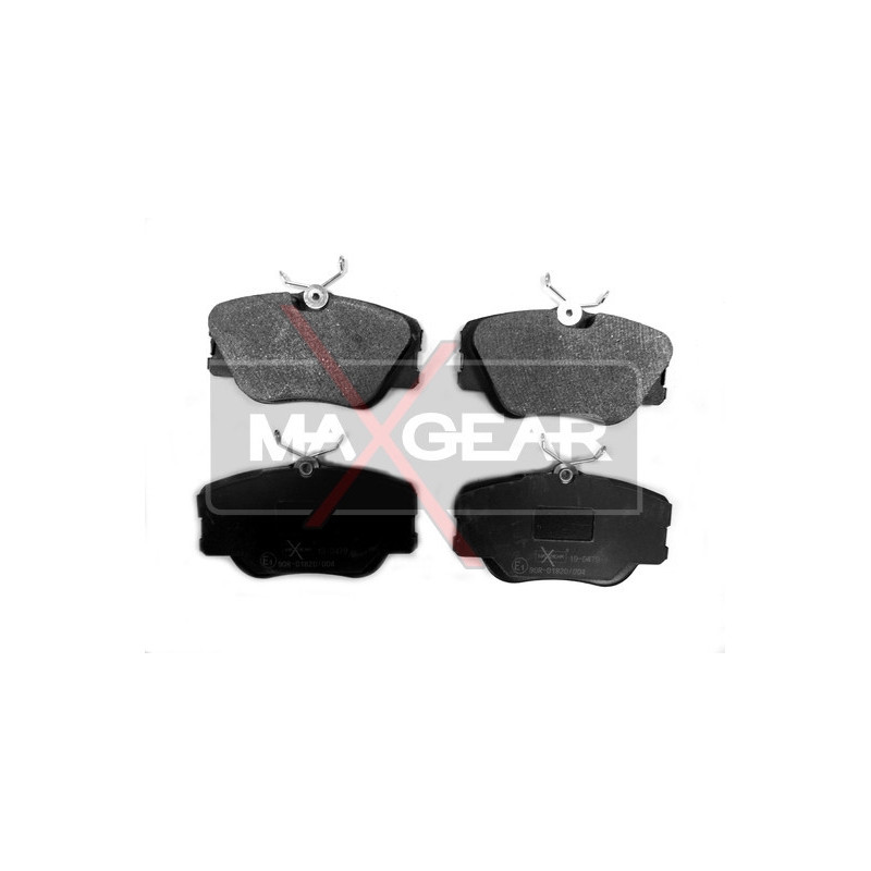 MAXGEAR 19-0479 Brzdové platničky predné pre MERC 124 E 190