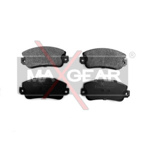 MAXGEAR 19-0482 Pastillas de freno delantero para Uno Y10 Ritmo Panda Regata 131 Ibiza Marbella