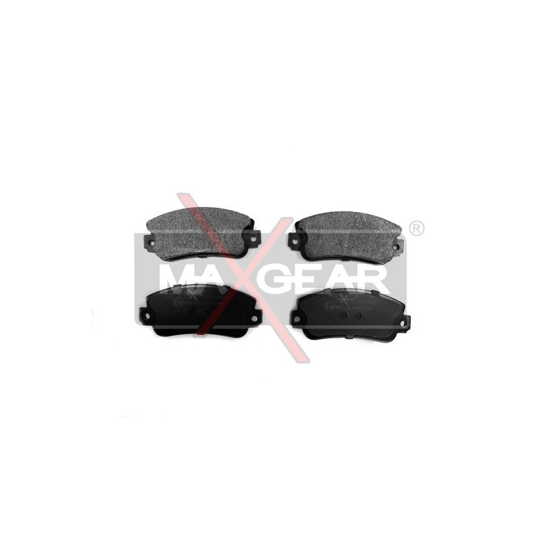 MAXGEAR 19-0482 Brzdové destičky přední pro Uno Y10 Ritmo Panda Regata 131 Ibiza Marbella Malaga