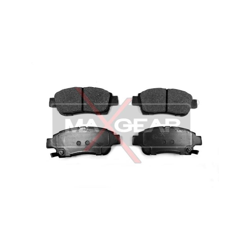 MAXGEAR 19-0489 Brzdové platničky predné pre Toyota Yaris Echo