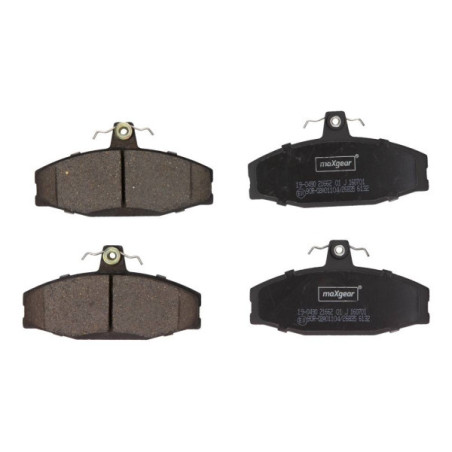 MAXGEAR 19-0490 Brzdové platničky predné pre Felicia Favorit Sierra Caddy