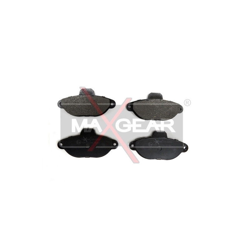 MAXGEAR 19-0493 Bremsbeläge Vorne für Punto Cinquecento Panda Y Y10 Palio