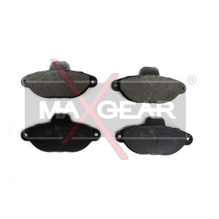 MAXGEAR 19-0493 Brzdové platničky predné pre Punto Cinquecento Panda Y Y10 Palio