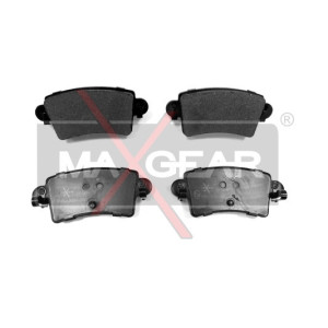 MAXGEAR 19-0494 Brzdové platničky zadné pre Movano Master Interstar
