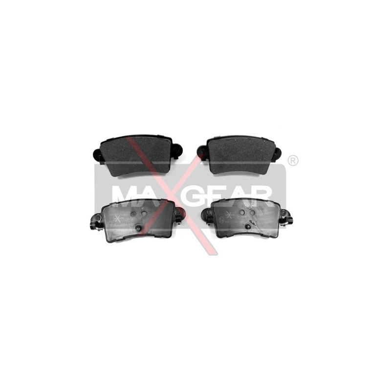 MAXGEAR 19-0494 Pastillas de freno trasero para Movano Master Interstar