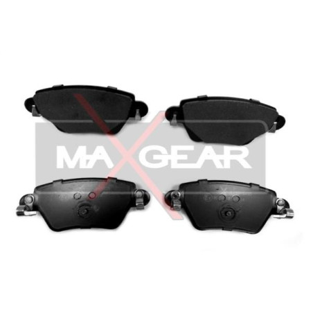 MAXGEAR 19-0495 Brake Pads Set Rear for Mondeo X-Type Kangoo