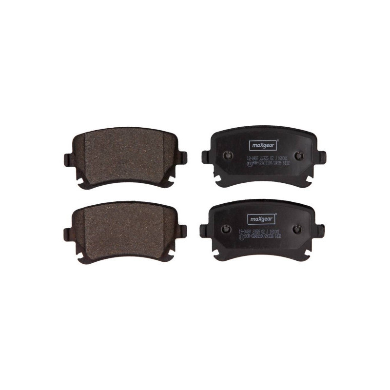MAXGEAR 19-0497 Klocki hamulcowe tył dla Transporter A6 A8 California Multivan A4 Continental