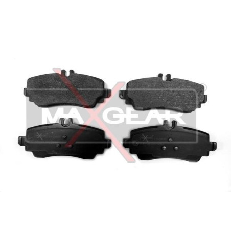 MAXGEAR 19-0498 Klocki hamulcowe przód dla A W169