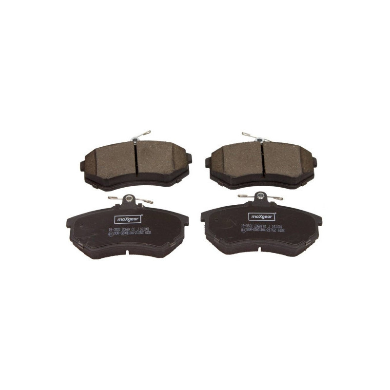 MAXGEAR 19-0501 Bremsbeläge Vorne für 80 Coupe 90 A4 100 Cabriolet Quattro 200 A3 Tiggo