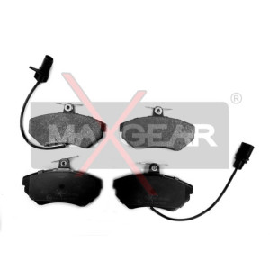 MAXGEAR 19-0506 Klocki hamulcowe przód dla A4 Passat Exeo Bora