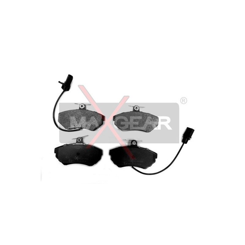 MAXGEAR 19-0506 Brzdové platničky predné pre A4 Passat Exeo Bora