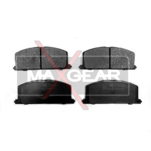 MAXGEAR 19-0507 Brzdové platničky predné pre Corolla Levin Carina Celica Camry Starlet PASEO Tercel