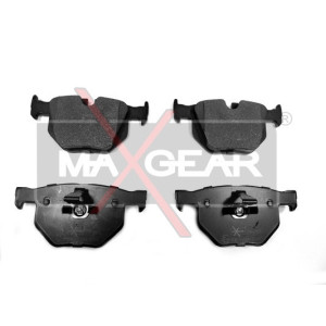 MAXGEAR 19-0511 Brzdové platničky zadné pre BMW 5 6