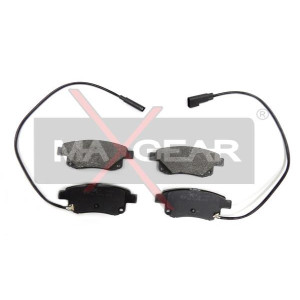 MAXGEAR 19-0520 Brzdové platničky zadné pre Ford Transit