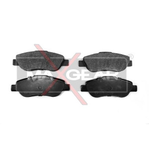MAXGEAR 19-0521 Brzdové platničky predné pre Fiat Panda