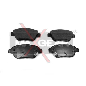 MAXGEAR 19-0522 Klocki hamulcowe przód dla Corsa Doblo Adam Palio Corsavan 500 Panda Cetos