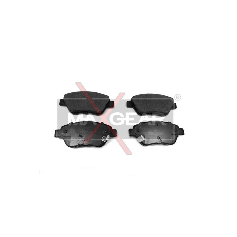MAXGEAR 19-0522 Klocki hamulcowe przód dla Corsa Doblo Adam Palio Corsavan 500 Panda Cetos