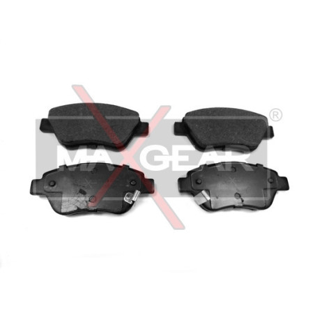 MAXGEAR 19-0522 Pastiglie freno anteriore per Corsa Doblo Adam Palio Corsavan 500 Panda Cetos