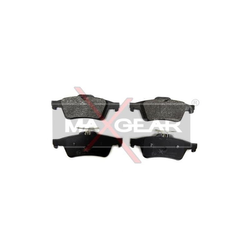 MAXGEAR 19-0523 Plaquettes de frein arrière pour Focus 9-3 Vectra C-Max C5 3 Laguna Transit Kuga XF