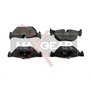 MAXGEAR 19-0525 Brzdové platničky zadné pre BMW 3 1 X1