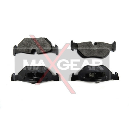 MAXGEAR 19-0525 Brzdové platničky zadné pre BMW 3 1 X1