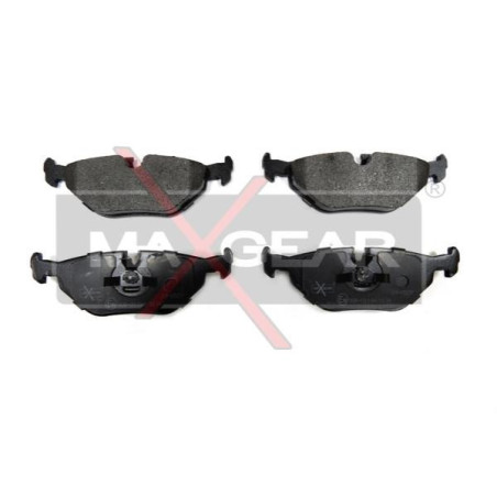 MAXGEAR 19-0529 Brzdové platničky zadné pre 3 Z3 MF3 Z1