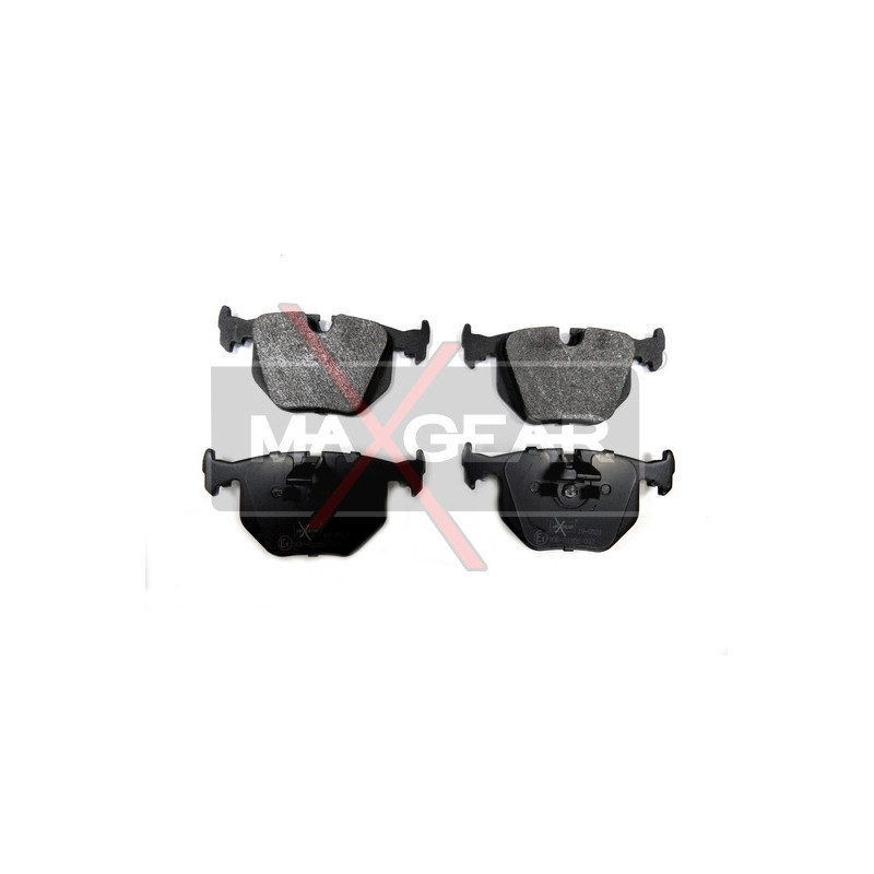 MAXGEAR 19-0531 Brzdové platničky zadné pre X3 3 7 X5 D3 Z4 5 Roadster Z8