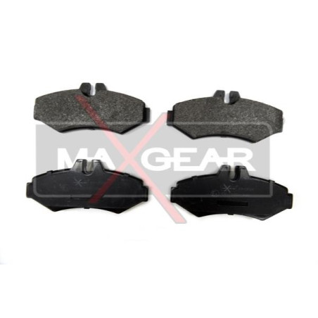MAXGEAR 19-0534 Brzdové platničky zadné pre Sprinter G LT G-Modell