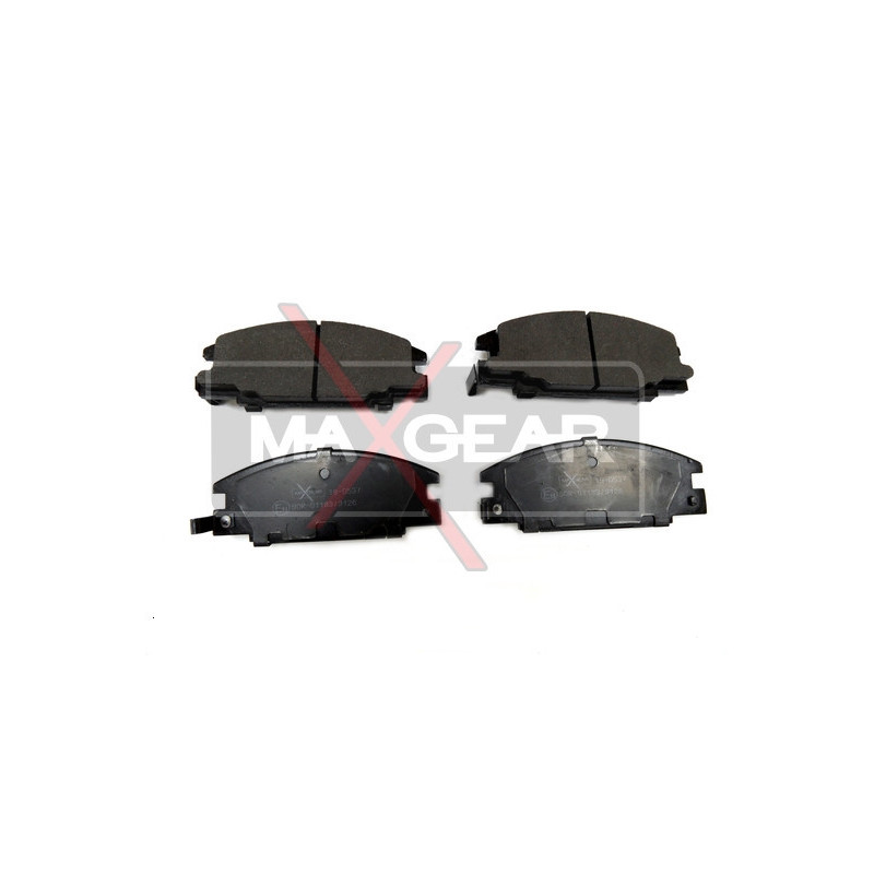 MAXGEAR 19-0537 Klocki hamulcowe przód dla Campo Frontera Trooper Brava TFR/TFS D-Max Pickup