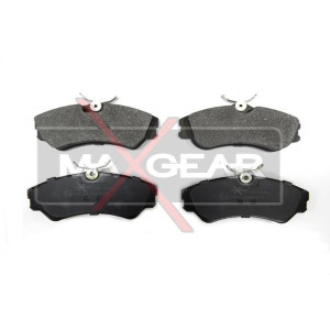 MAXGEAR 19-0546 Brzdové platničky predné pre VW Transporter California