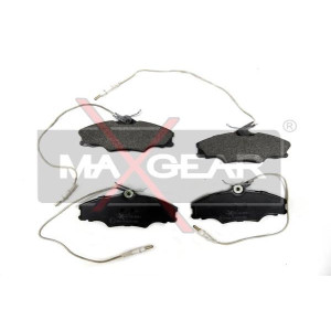 MAXGEAR 19-0551 Brzdové destičky přední pro Peugeot 406