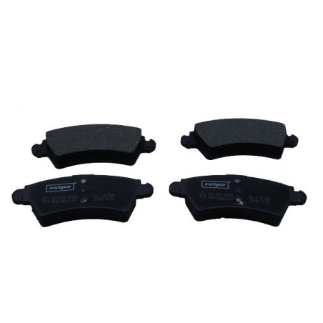 MAXGEAR 19-0553 Klocki hamulcowe przód dla 306 Xsara 206