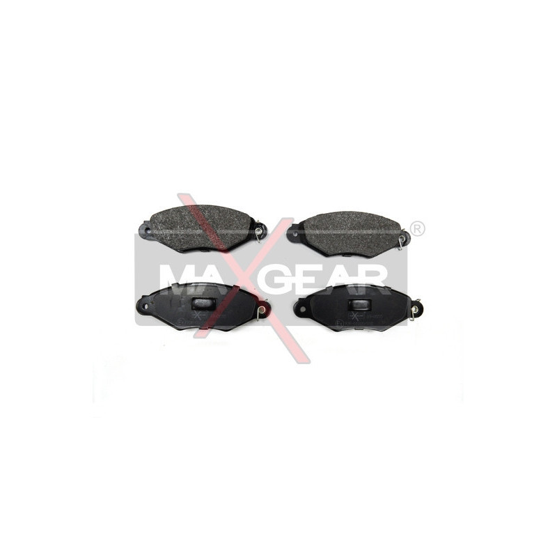 MAXGEAR 19-0555 Pastillas de freno delantero para Kangoo 206 Kubistar Xsara 206+ 306 207
