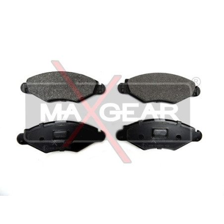 MAXGEAR 19-0556 Klocki hamulcowe przód dla 206 Xsara 206+