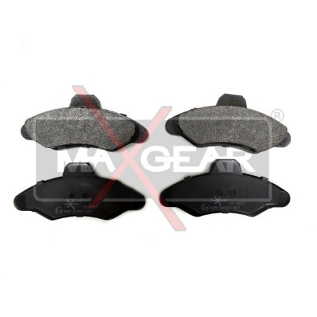 MAXGEAR 19-0557 Brzdové destičky přední pro Ford Escort Orion
