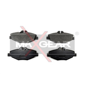 MAXGEAR 19-0572 Brzdové destičky přední pro MERC E