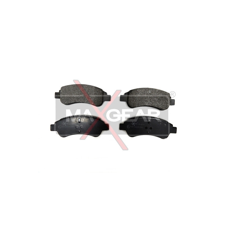 MAXGEAR 19-0574 Brzdové platničky predné pre Partner Berlingo 208 C3 Picasso Aircross DS3 206 207 DS