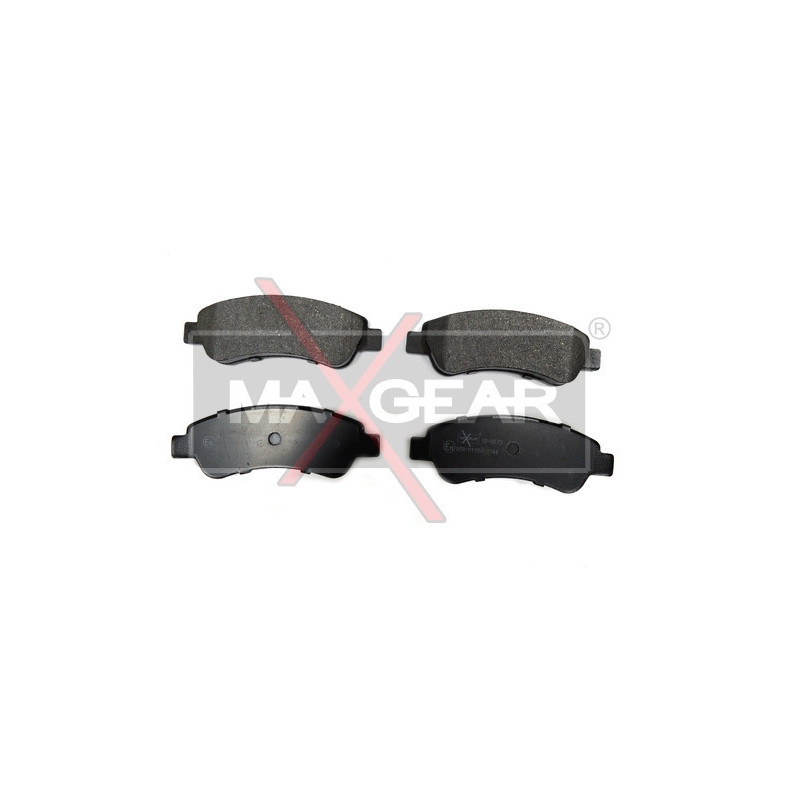 MAXGEAR 19-0575 Klocki hamulcowe tył dla Ducato Boxer JUMPER Movano