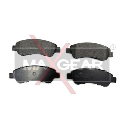 MAXGEAR 19-0575 Plaquettes de frein arrière pour Ducato Boxer JUMPER Movano