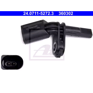 ATE 24.0711-5272.3 Sensore ABS numero giri ruota per Golf A3 Caddy Octavia Altea Superb Leon Beetle