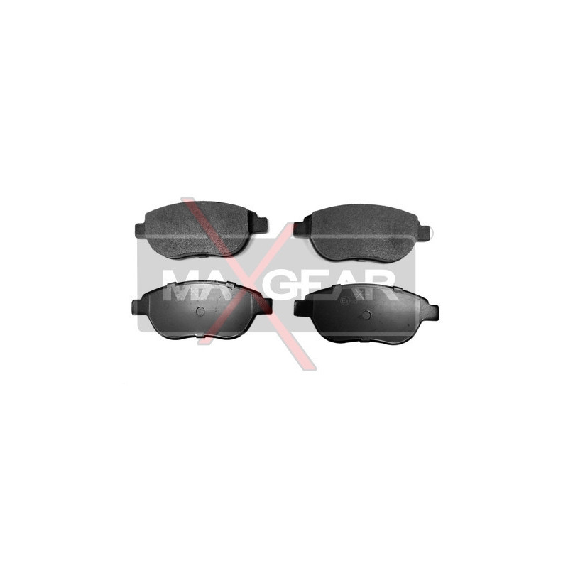 MAXGEAR 19-0576 Brzdové destičky přední pro 307 207 C4 Doblo Partner Xsara Picasso Berlingo Musa C3