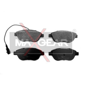 MAXGEAR 19-0577 Brzdové destičky přední pro Doblo Stilo Combo Multipla 500 Bravo Punto 500C Delta