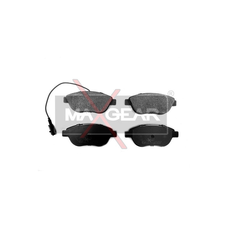 MAXGEAR 19-0577 Klocki hamulcowe przód dla Doblo Stilo Combo Multipla 500 Bravo Punto 500C Delta