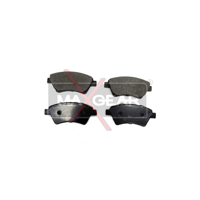 MAXGEAR 19-0579 Brake Pads Set Front for Megane Scenic Kangoo