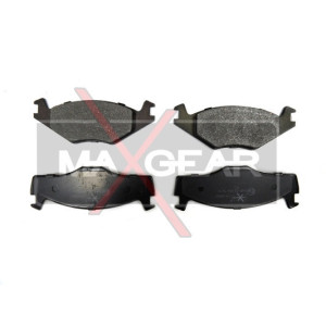 MAXGEAR 19-0582 Brzdové destičky přední pro Golf Passat Jetta Cordoba Scirocco Ibiza Santana Polo