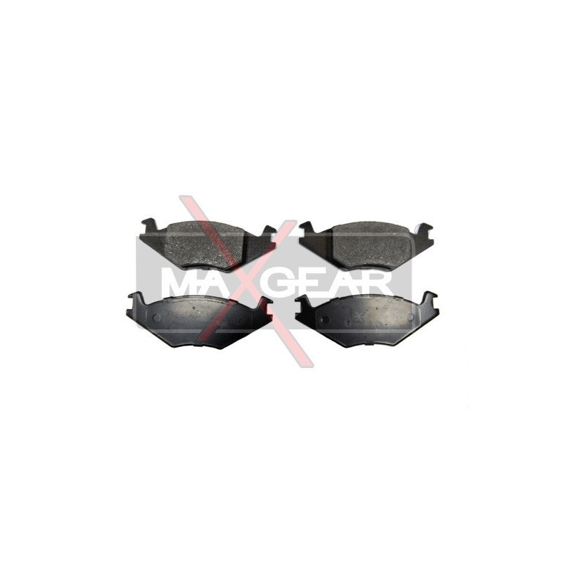 MAXGEAR 19-0585 Bremsbeläge Vorne für Polo Golf Derby Jetta Cordoba Ibiza
