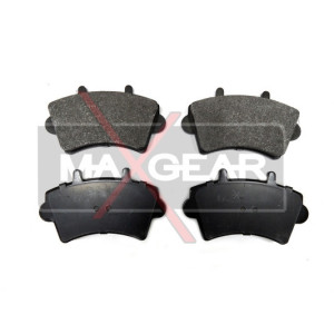 MAXGEAR 19-0586 Brake Pads Set Front for Movano Master Interstar