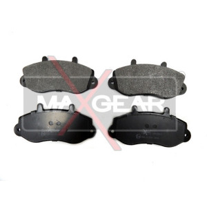 MAXGEAR 19-0587 Brzdové platničky predné pre Movano Master